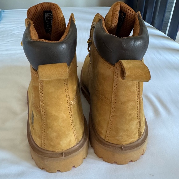 Carhartt Men's Discontinued Waterproof Tan Work Boots NWOT - Picture 3 of 9